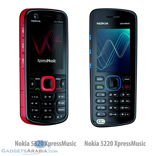 نوكيا تطلق Nokia 5320 XpressMusic و Nokia 5220 XpressMusic Nokia-xpressmusic-5320-5220