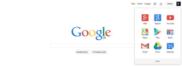 جوجل تبدأ في اظهار التصميم الجديد لصفحة البحث الرئيسية Screen_shot_2013-09-19_at_19.40.36
