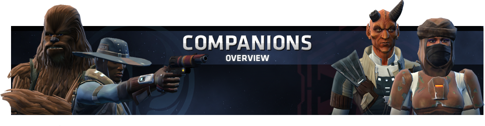 Star Wars: The Old Republic Companions Banner