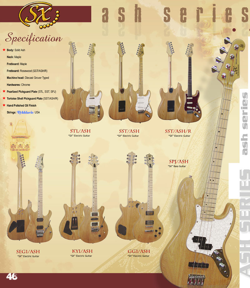 Guitarras SX ¿Buena calidad/precio? ¿Dónde se pueden comprar? SXAshseriesguitar