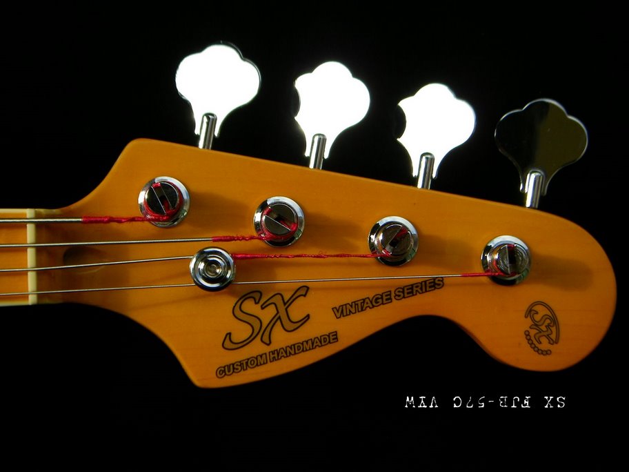SX com headstock tipo Fender Sx-fjb57c-vyw4083