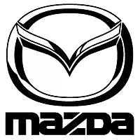 Otomobilllerin Amblemleri ve Anlamları MAZDA_new_logo_BW