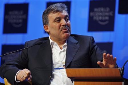 Le forum de Davos 2007. AbdullahGul2