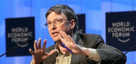 Le forum de Davos 2007. BillGates4