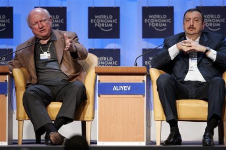 Le forum de Davos 2007. Bodman_Aliyev