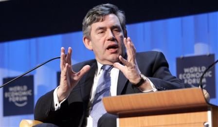 Le forum de Davos 2007. GordonBrown2