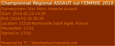 [TOULOUSE] - Championnat Régional Sud Ouest Star Wars 2018 20590