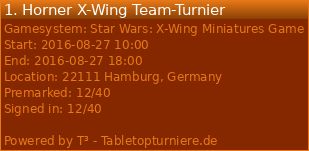 [Hamburg] 1. Horner X-Wing 2vs2-Teamturnier am 27.08.2016 17365