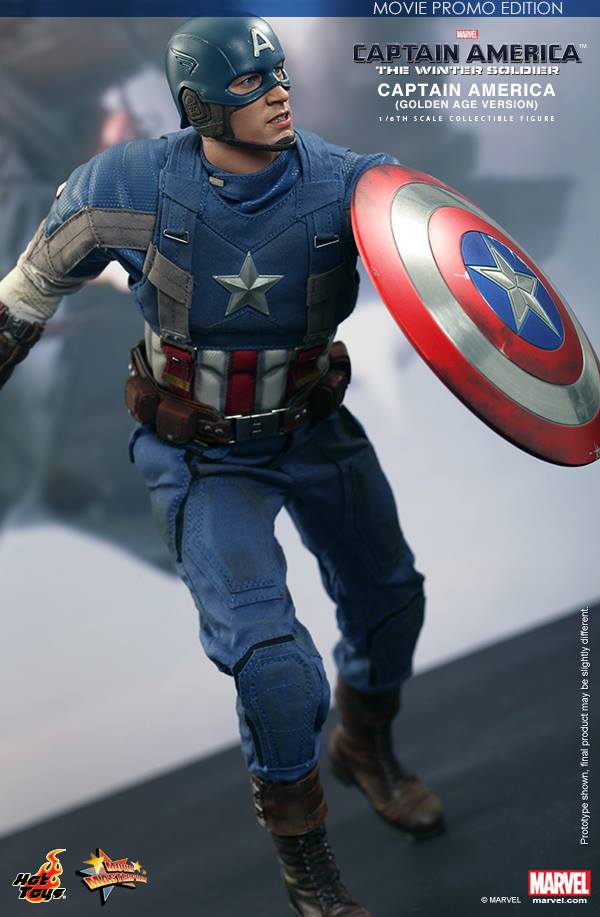 [Hot Toys] Captain America: The Winter Soldier - Captain America (Golden Age Ver.) HT018