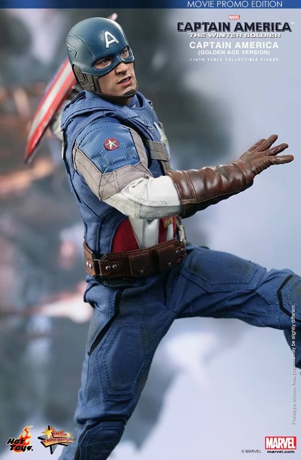 [Hot Toys] Captain America: The Winter Soldier - Captain America (Golden Age Ver.) HT020