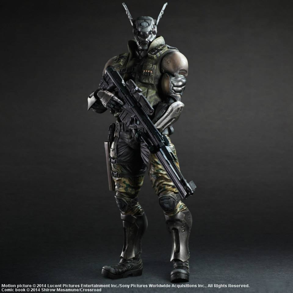 [Square Enix] Play Arts Kai | APPLESEED Alpha – Deunan Knute  &  Briareos Hecatonchires Sera02a