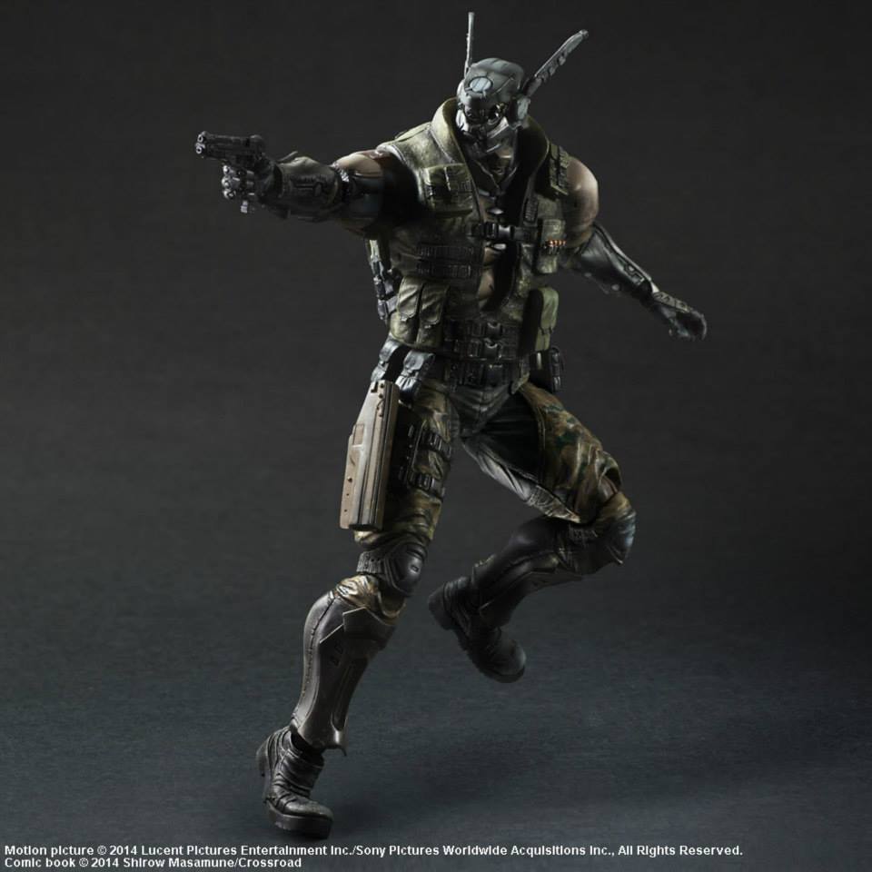 [Square Enix] Play Arts Kai | APPLESEED Alpha – Deunan Knute  &  Briareos Hecatonchires Sera03