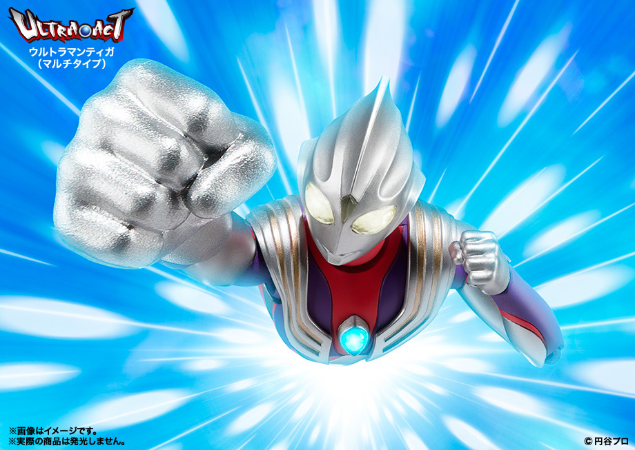 [Bandai] Ultra-Act | Ultraman Tiga Multi type (Renewal Ver.) BAN150802