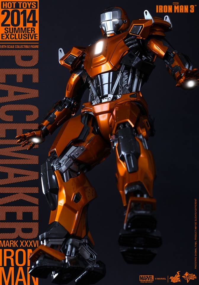 [Hot Toys] Iron Man 3: Mark XXXVI Peacemaker Ht509