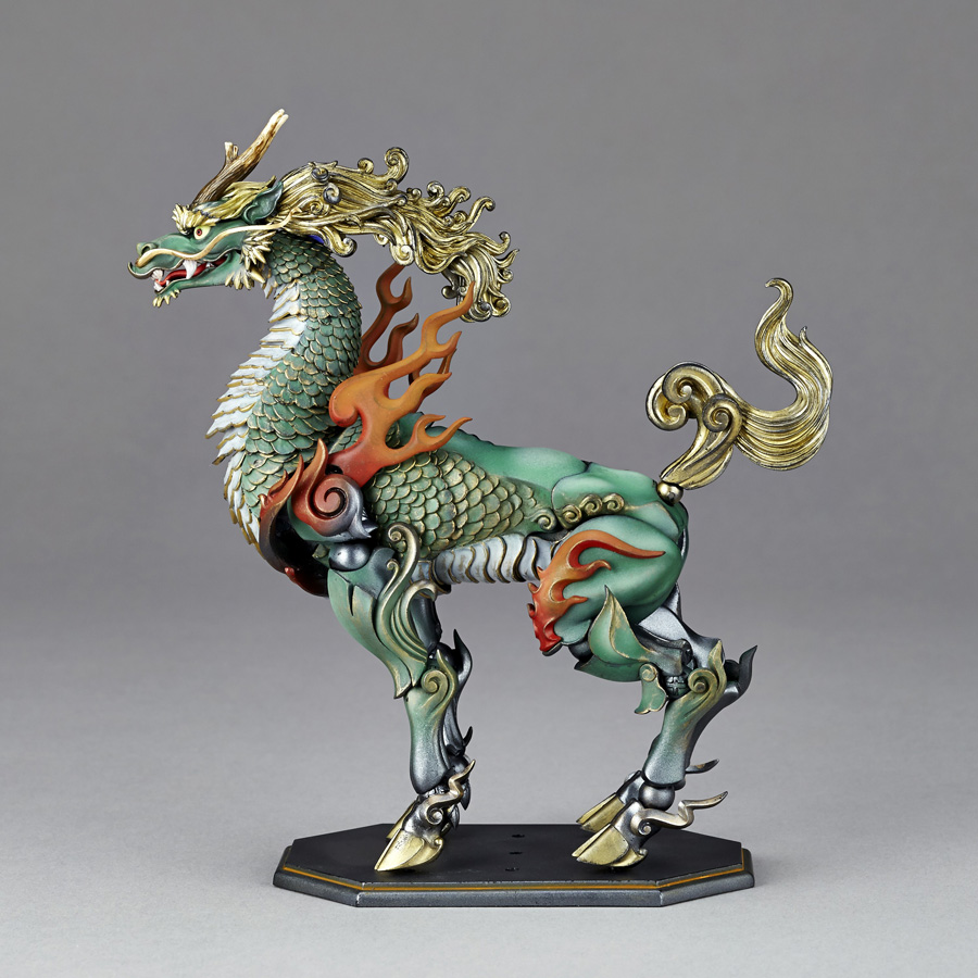 [Kaiyodo] KT Project KT-002 | Takeya Style Jizai Okimono "Kirin"  Ky150203