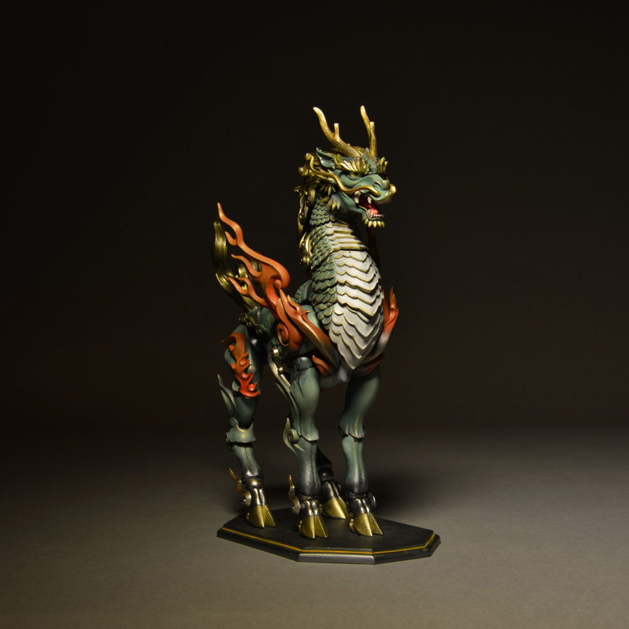 [Kaiyodo] KT Project KT-002 | Takeya Style Jizai Okimono "Kirin"  Ky150213