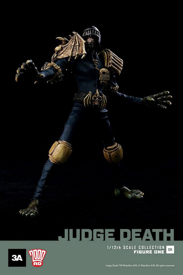 [ThreeA] Series One: Judge Death Figure 1/12 3a001