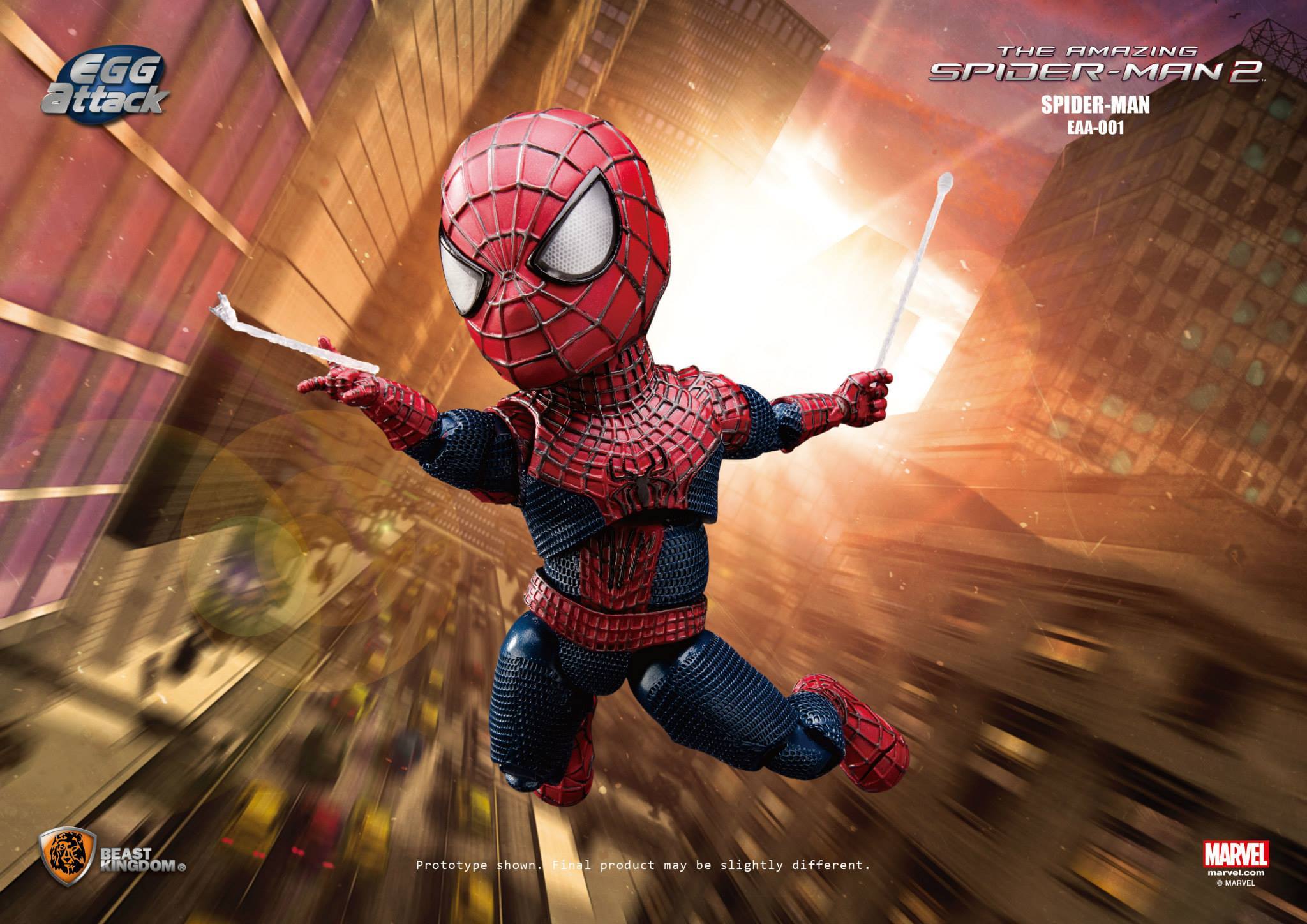 [Beast Kingdom] Egg Attack Action #EAA001 | The Amazing Spider-Man 2: Spider-Man Eaa00