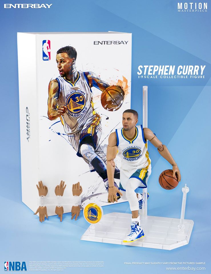 [Enterbay] NBA Players - Motion Masterpiece Series - Stephen Curry 1/9 Eb15