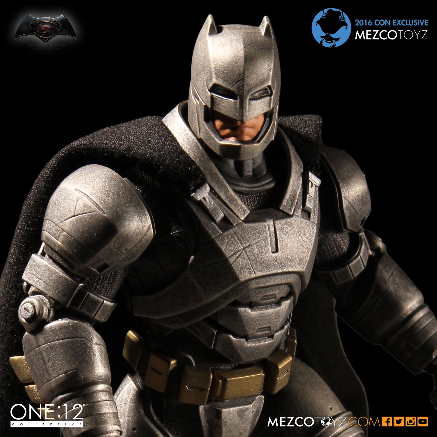 [Mezco] One:12 Collective - Batman vs. Superman - Armored Batman ME03