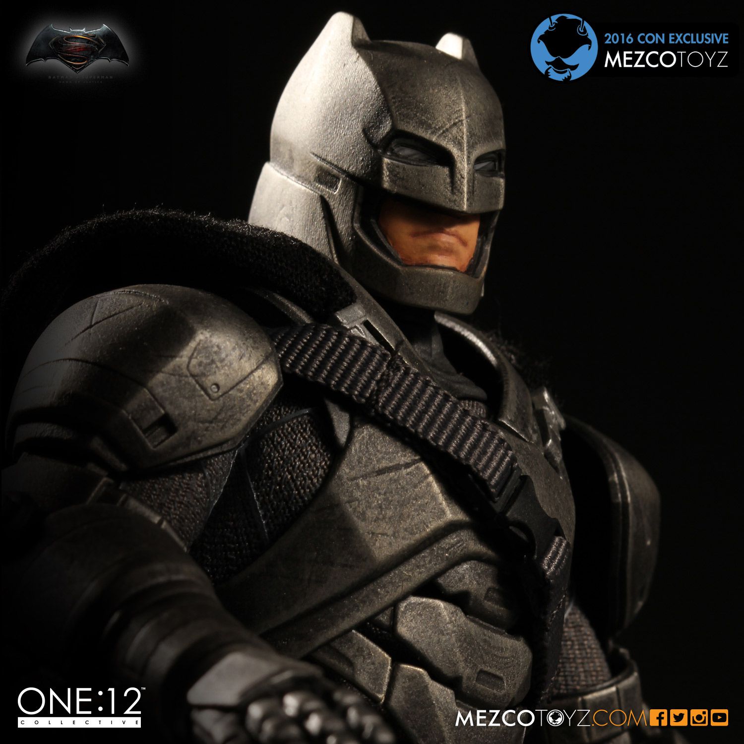 [Mezco] One:12 Collective - Batman vs. Superman - Armored Batman ME06