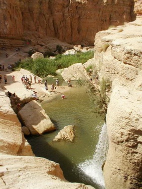  مدينة توزر التونسية  Tamerza-tozeur