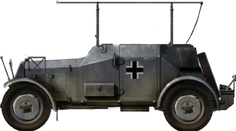 SdKfz 1 à 99  //   véhicules militaires non blindés Sd-Kfz-14