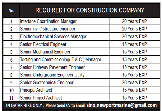 مطلوب مهندسين  for a construction company في قطر 5-7-2015  5599bc1a666d1_Untitled-4%20copy