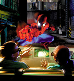 Les 10 meilleurs attractions selon vous: Dark Rides ! Orlando-spiderman