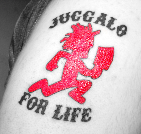 Bob and other Lansing area Juggalos. UPDATE: Party at Bob's. Juggalo-for-life-hatchet-man-tattoo-design