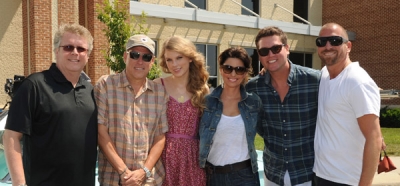 taylor Shooting a segment for the CMT Music Awards in Nashville Normal_045