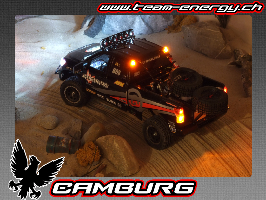 Toyota Tundra RC Tamiya 1/10 by Team Energy... Lichthinten