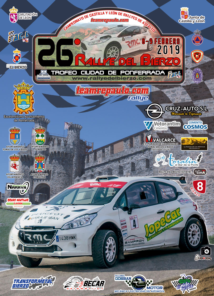 RallyACoruña - Campeonatos Regionales 2019: Información y novedades - Página 3 Cartelbierzo19