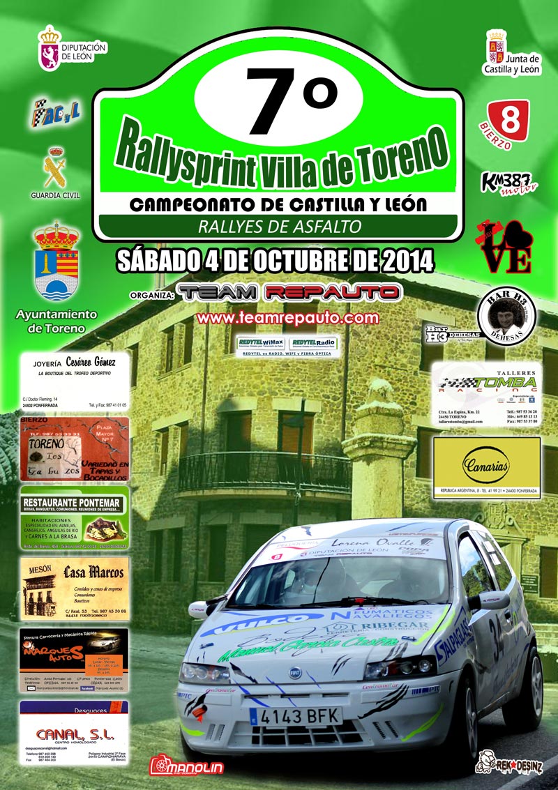 Campeonatos Regionales 2014 - Información y novedades (VOL II) - Página 16 Carteltoreno14