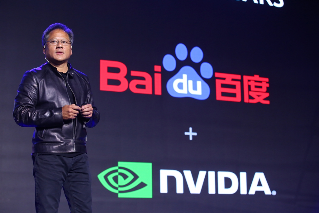 شراكة بين إنفيديا وبايدو لتطوير سيارات ذاتية القيادة Baidu-Invidia-1024x683