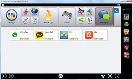 طريقة تشغيل برامج الاندرويد في حاسوبك  Install-android-apps-on-your-pc-messaging-apps-450x271