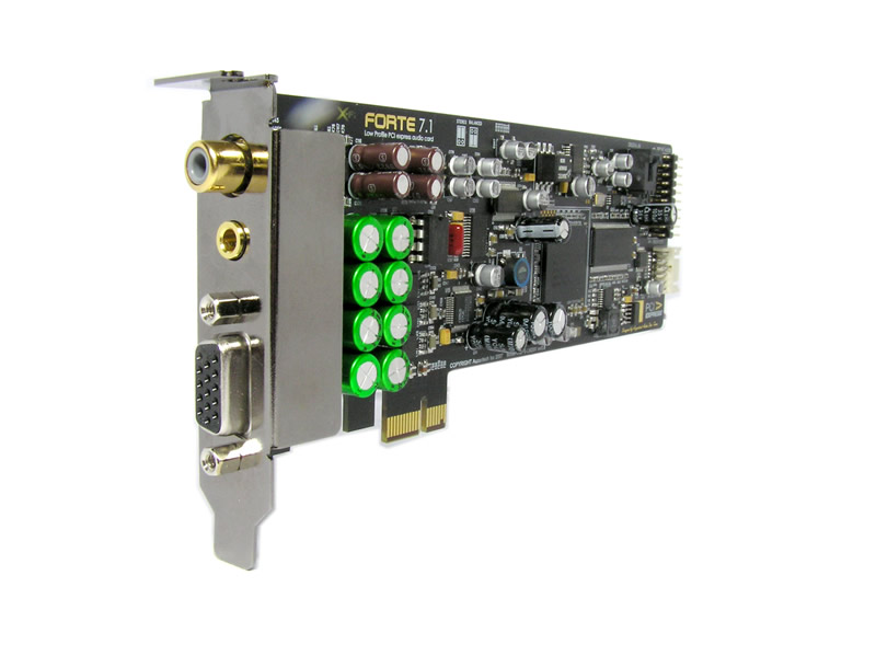 Auzentech's Low-Profile X-Fi Forte 7.1 Soundcard Now on Sale, Yours for $150 Forte2_med