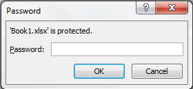 How to protect Excelle Workbook with password Open-password-excel-protect