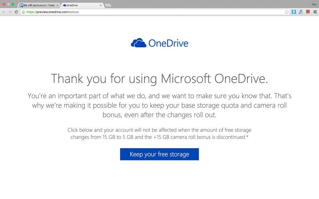 Nhanh tay giữ lại 30GB lưu trữ miễn phí tài khoản One Drive ngay trong hôm nay ScreenShot2016-01-31at07.25.26