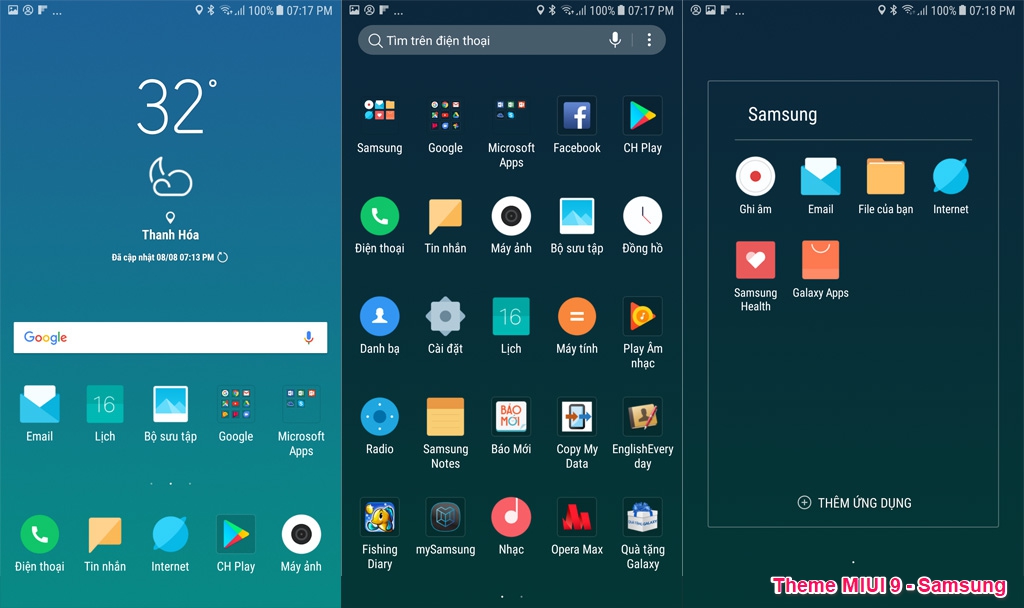 Hướng dẫn cài đặt giao diện MIUI 9 lên điện thoại Samsung K4elg