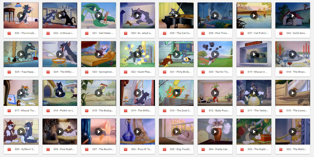 Chia sẻ 161 tập phim ngắn phiên bản cổ điển hay nhất của Tom & Jerry (Update link Google Drive) QBhUl