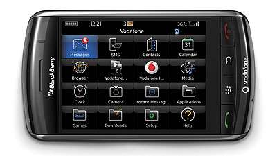 Verizon ships first BlackBerry Storm firmware update Blackberry-storm