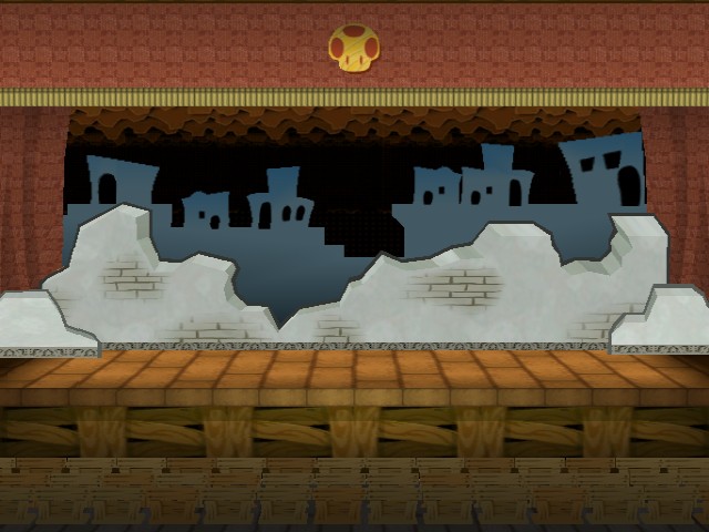 Paper Theater (Paper Mario: The Thousand Year Door) Stage