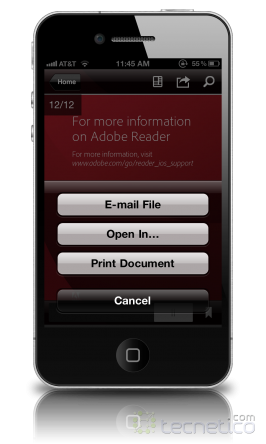 Adobe finalmente lanza su aplicación de Adobe Reader para iOS Adobe-reader-iphone-3-266x444-custom