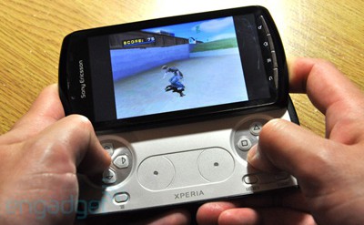 A 1ª Review do Playstation Phone Xperiaplaygame01252011