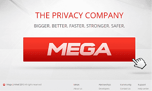 Mega: novo site de Kim Dotcom já está disponível Mega1