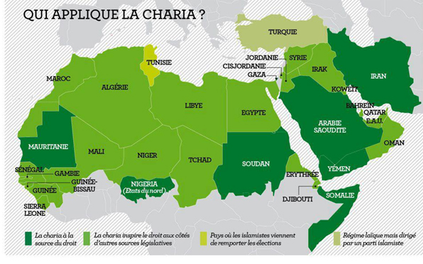 Vivre dans l'état islamique sous la charia  - Page 4 Carte-chariaa-010412