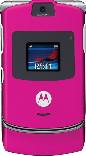 قارن بين نوكيا وموتورلا Motorola_razr_v3_hot_pink