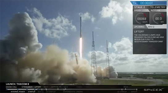 Even a successful return to the Falcon 9 SpaceX rocket Spacex-falcon9-27062016