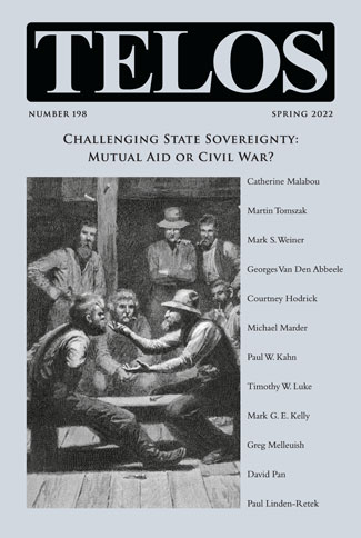 For what it's worth: Challenging State Sovereignty: Mutual Aid or Civil War? Telos_198_fcover_325